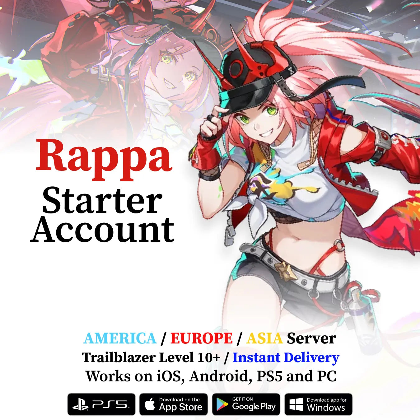 Rappa Honkai: Star Rail Starter Account