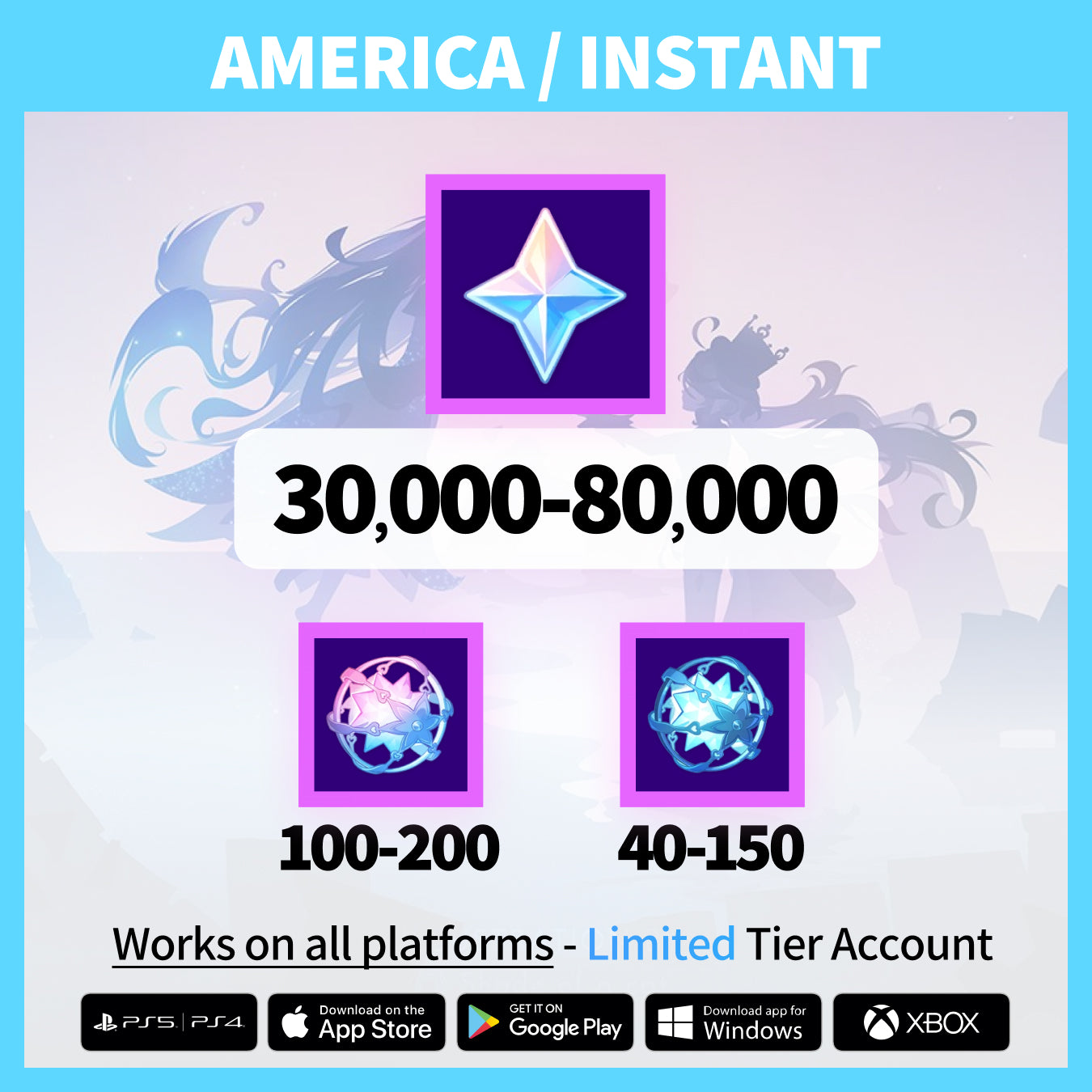 Genshin Limited Primogems Account